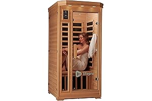 LifePro Infrared Sauna with Therapeutic Stones