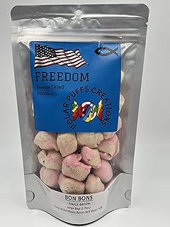 Freedom Freeze Dried Foods Maple Bacon Taffy, Smoky Bacon Flavor, Sweet Maple Flavor, Freeze Dried Taffy, Puffy bites, Resealable Pouch, Perfect for snacking