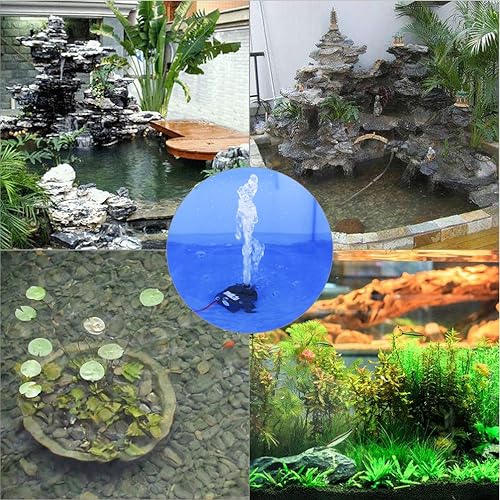 Miniatura 6 de Mini bomba de agua sumergible, paquete de 2 unidades, DC 12 V, bomba sumergible eléctrica sin escobillas para fuentes hidropónicas de acuario