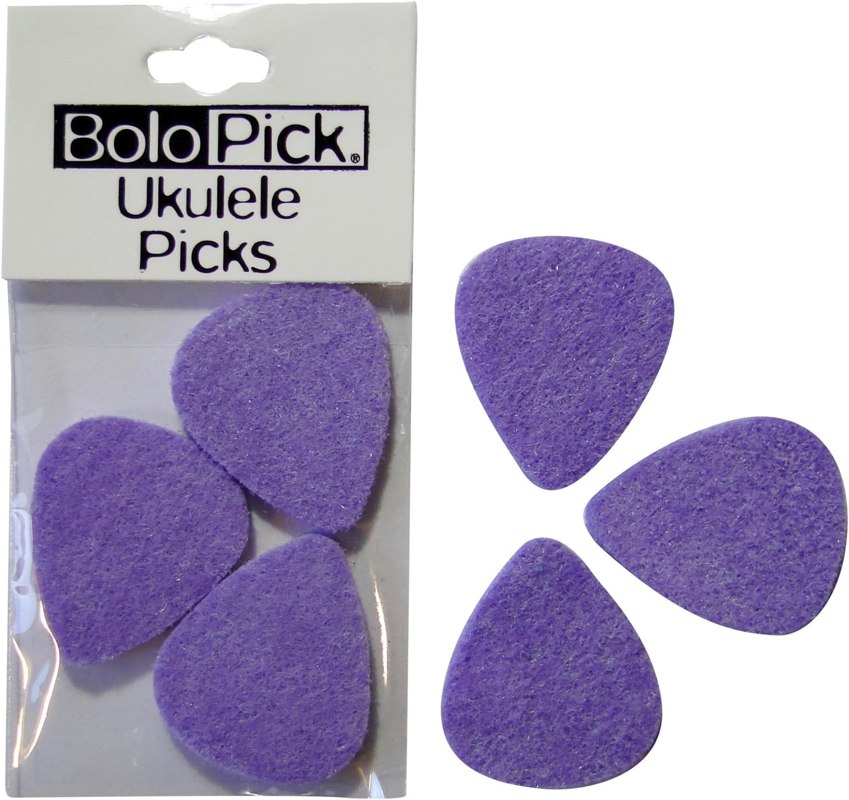 Felt Picks for Ukulele 6 Pack (Prince Purple)