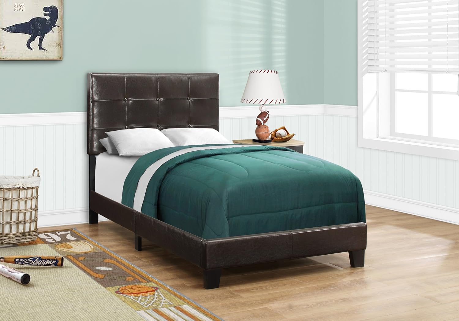 Monarch Specialties Bed Frames, Queen, Brown