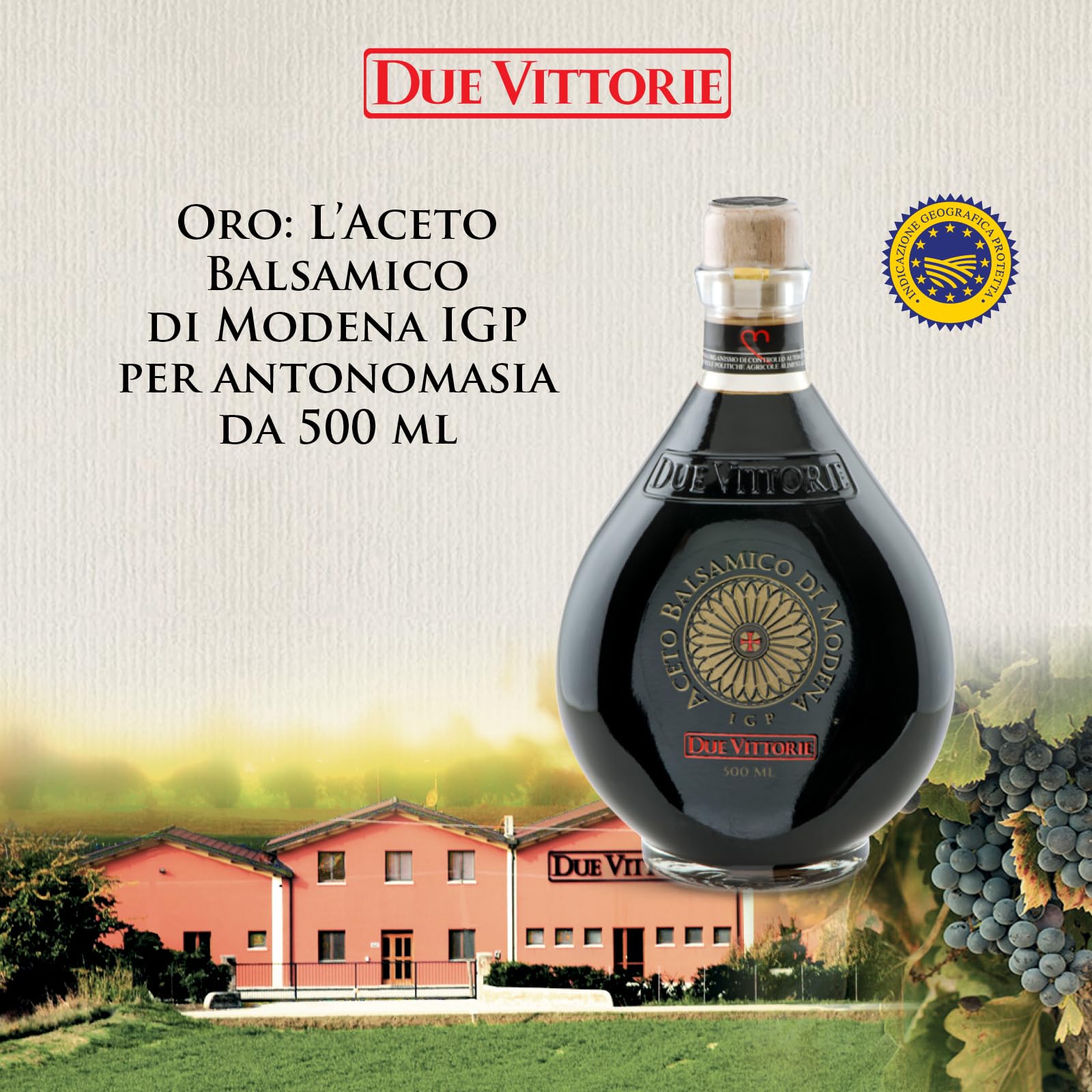 GGA Modena ocet balsamiczny Oro Due Vittorie 500 ml