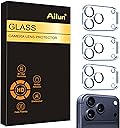 Ailun 3 Pack Camera Lens Protector for iPhone 17 Pro Max,Tempered Glass,9H Hardness,Ultra HD,Anti-Scratch,Case Friendly,Does not Affect Night Shots[Not for iPhone 17/17 Pro/iPhone Air]