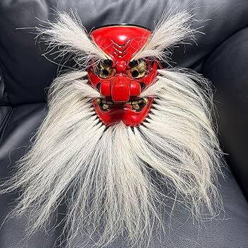 Amazon.co.jp: 備中神楽面 猿田彦命 : おもちゃ