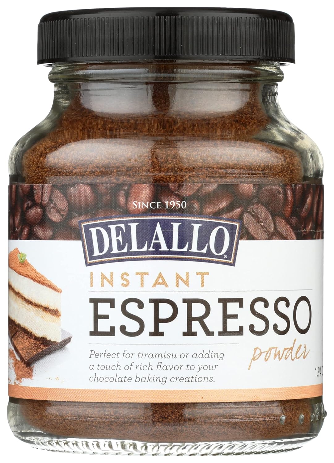 Delallo Baking Powder Espresso, 1.94 Oz (Pack Of 6)