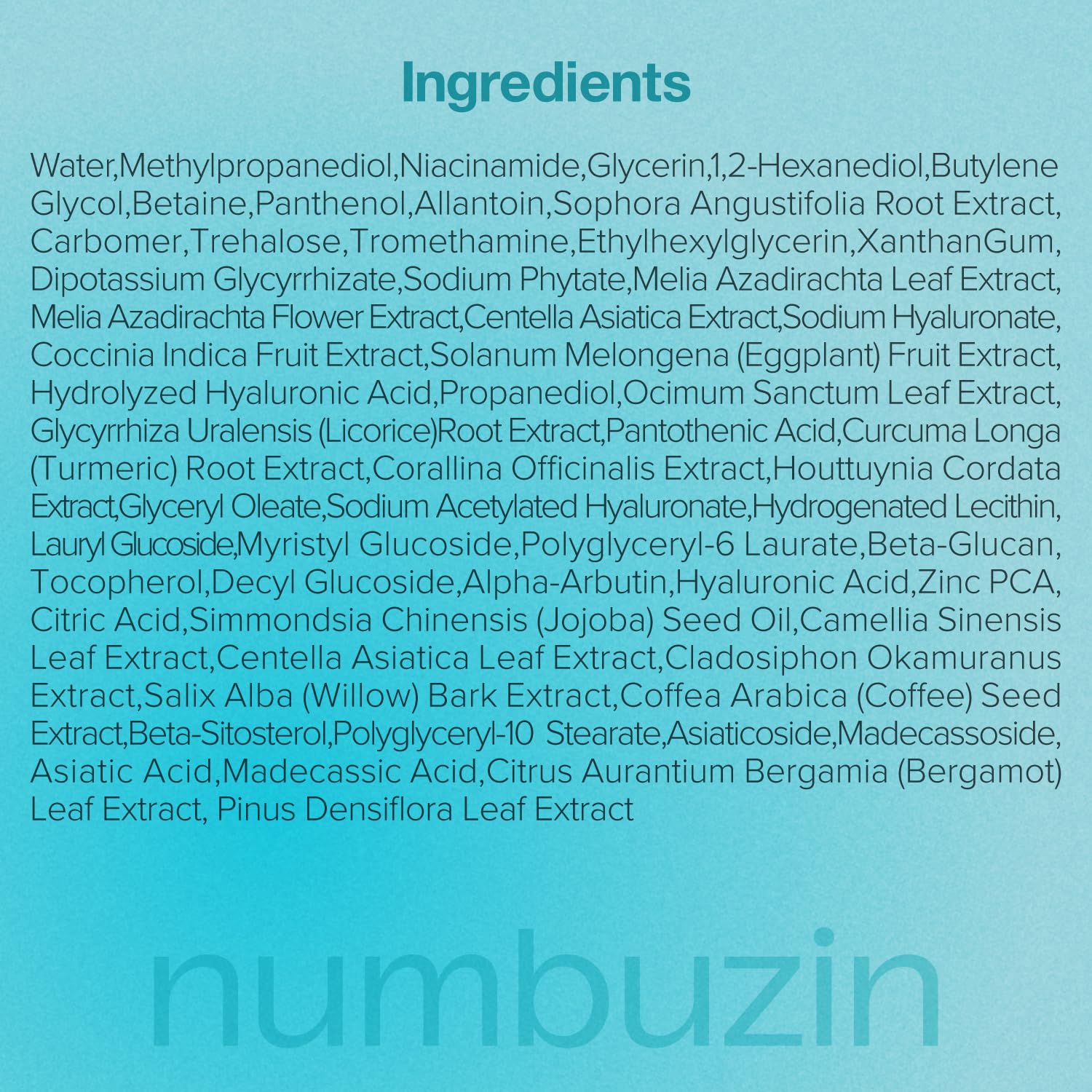 numbuzin No.1 Sheet Mask | Pantothenic B5 Hyaluronic Active Clear Mask | Calming, Soothing, Hydrating | Acne Prone Skin | Controls Excess Oil, Reduces Redness | 5 Sheets