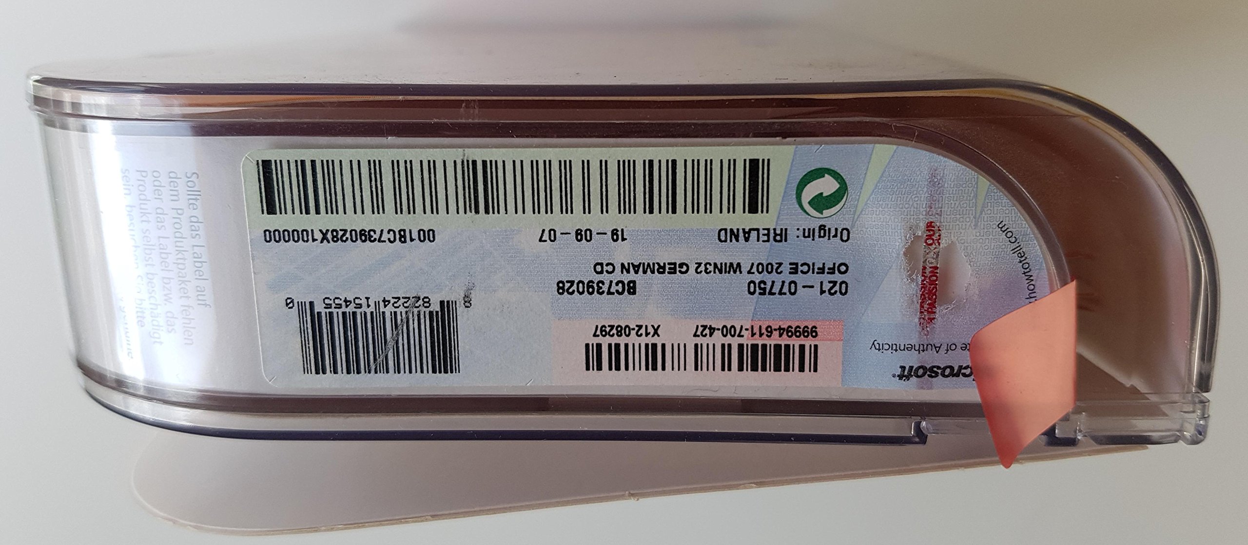 Microsoft Office 2007 Standard deutsch