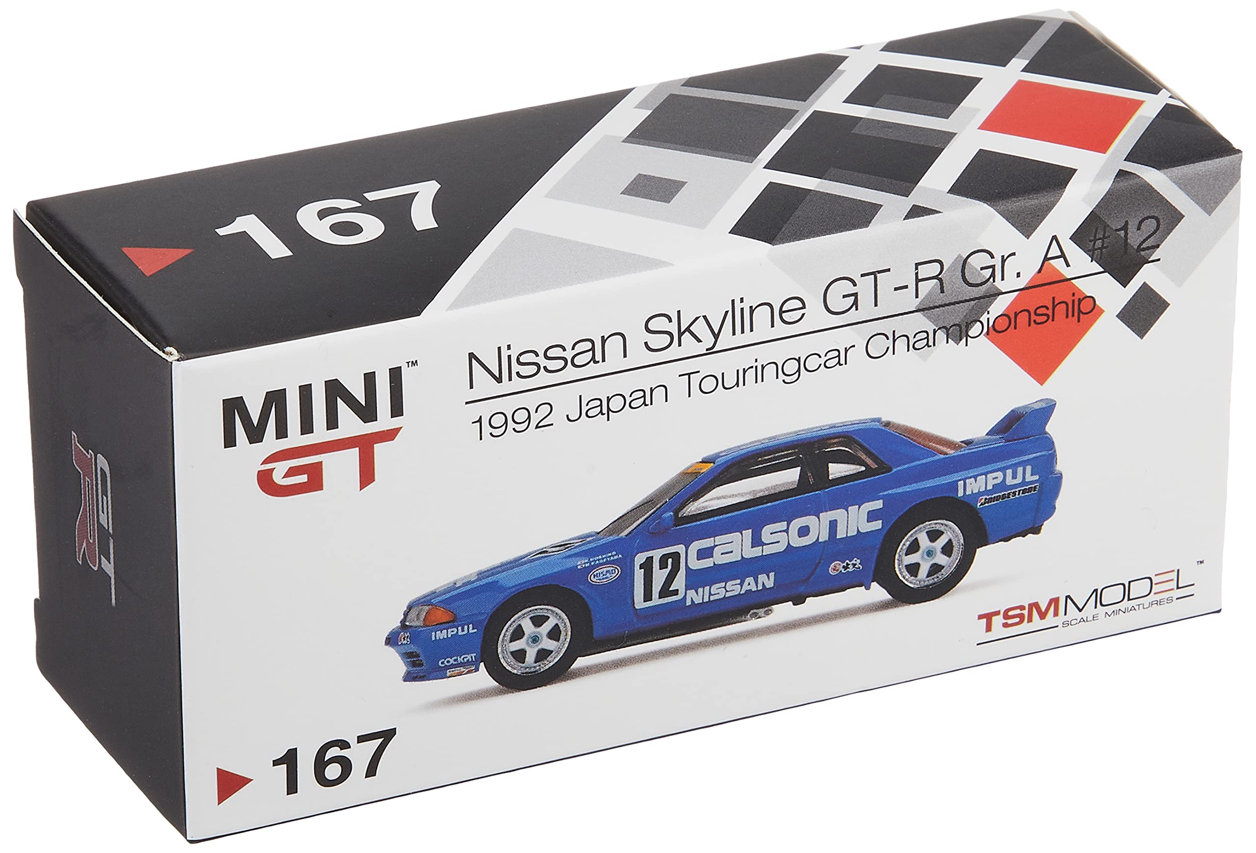 Amazon | MINI GT 1/64 ニッサン スカイライン GT-R R32 全日本