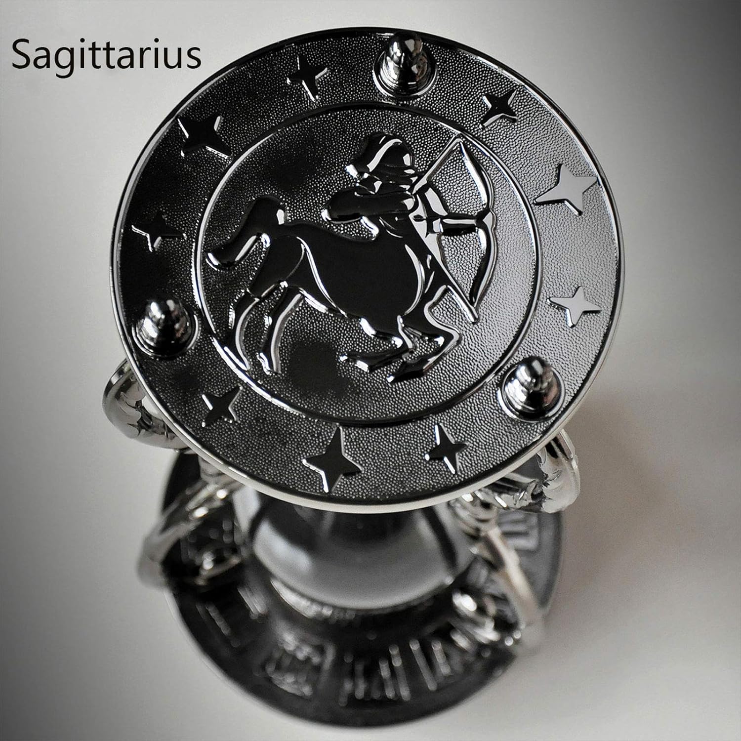 砂時計タイマー 砂時計タイマー、ビンテージタイマー 30分 星座モデリング 時間管理アシスタント(射手座)