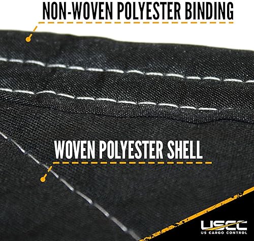 Miniatura 6 de US Cargo Control Manta móvil grande de 78 lbDocena, 80 x 72 pulgadas, modelo MBPREFERRED78 Preferred Mover
