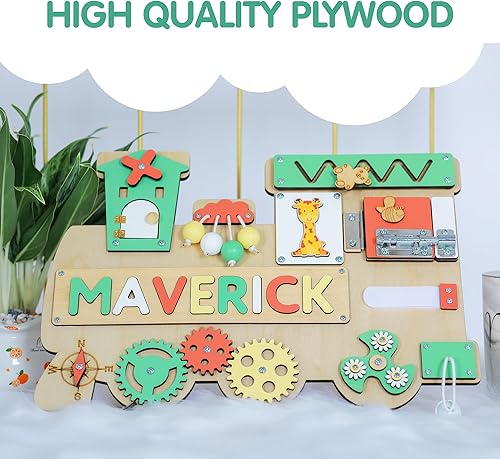 Miniatura 3 de Nabytok - Customized Name Puzzle for Toddlers, Educational Games Board, Baby Personalized Board for 1-5 Years Old, Birthday Gift, Christmas Gift,
