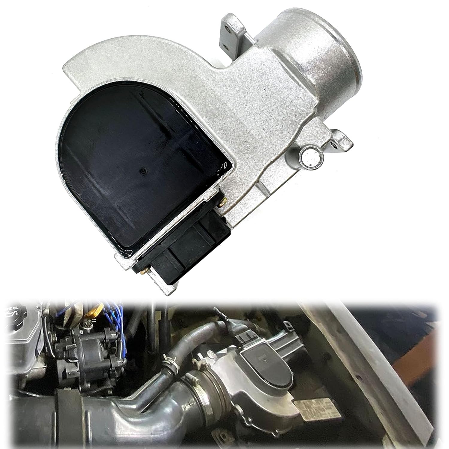 22250-35050 Mass Air Flow Sensor Meter MAF Compatible with Toyota 4Runner 22REC Truck 1989-1995 2.4L 2225035050 7 Pins