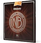 D'Addario NB1253 Nickel Bronze Chaînes de guitare acoustiques, Lumière