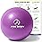 ProBody Pilates Small Exercise Ball - 9 Inch Workout Ball for Stability, Barre, Yoga, Core & Physical Therapy, Home Gym & Office Use (Purple)