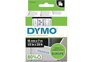 D1 Standard Labelling Tape: Reliable and Durable