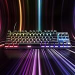 SteelSeries Apex 9 TKL - Mechanical Gaming Keyboard - Optical Switches - 2-Point Actuation - Keyless Compact Size - Removable Switches - US Layout (QWERTY)
