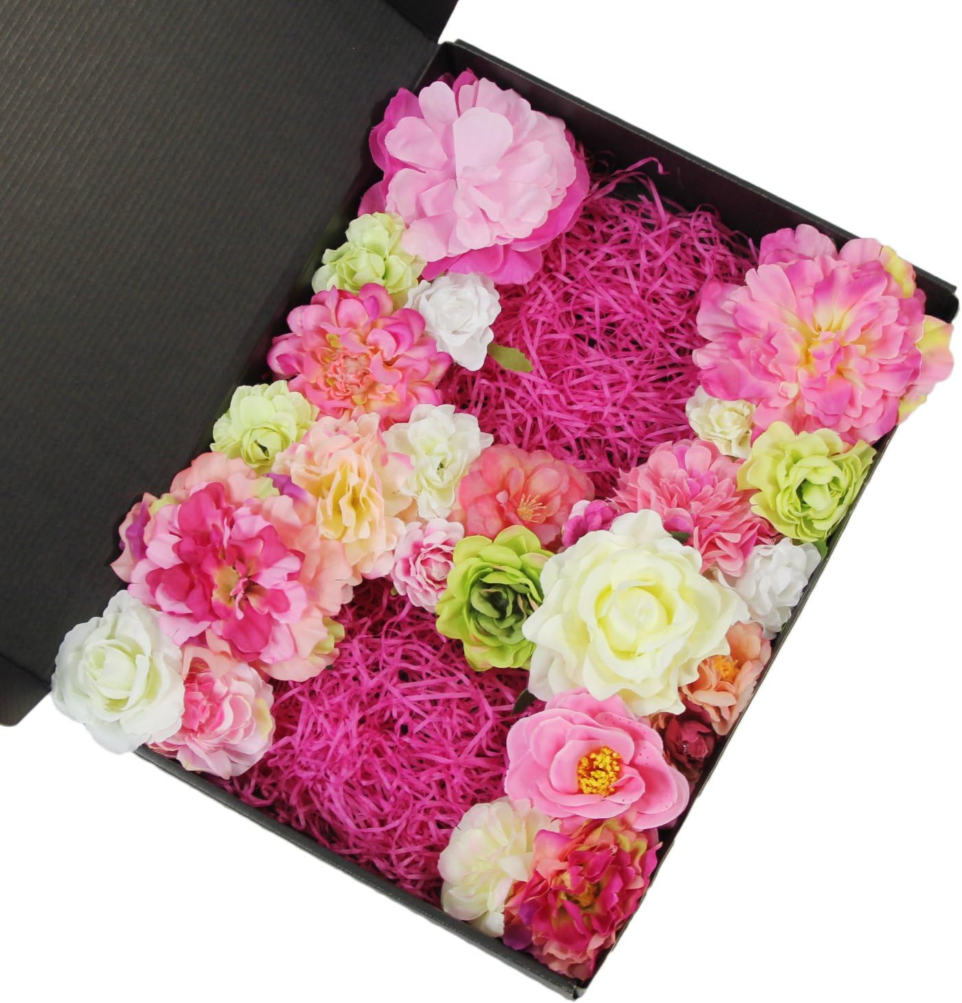 Periskenga Handmade Customized Large Blooming Monogram Flower Letters For Children Room Wall Decoration (H)