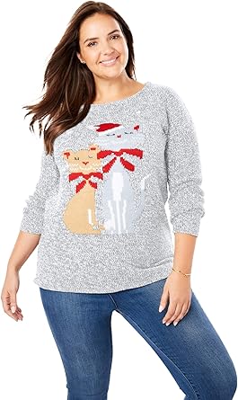 amazon sweaters plus size