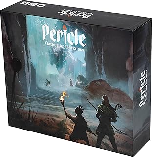 Pericle Gathering Darkness (Core Game) Tabletop Roleplaying App-Assisted Game Master, Open Hero Creation System with 100+ Hours of Adventure, 1 to 4 Players, for Ages 13 and Up