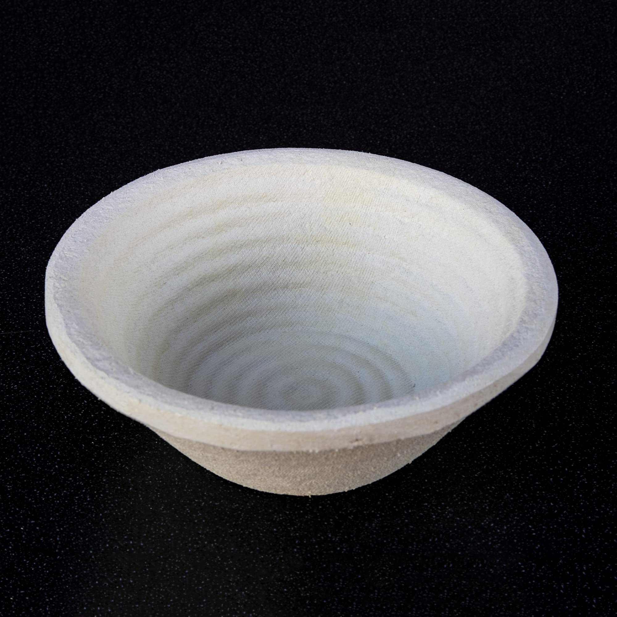 Professional Eco-Friendly 750g Round Spiral Pattern Proofing Basket Banneton Brotform Brotformen Bread Making - Heavy Duty - Sustainable Wood Pulp Eco Friendly