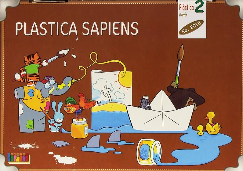Plastica Maletin Marron 2º Primaria
