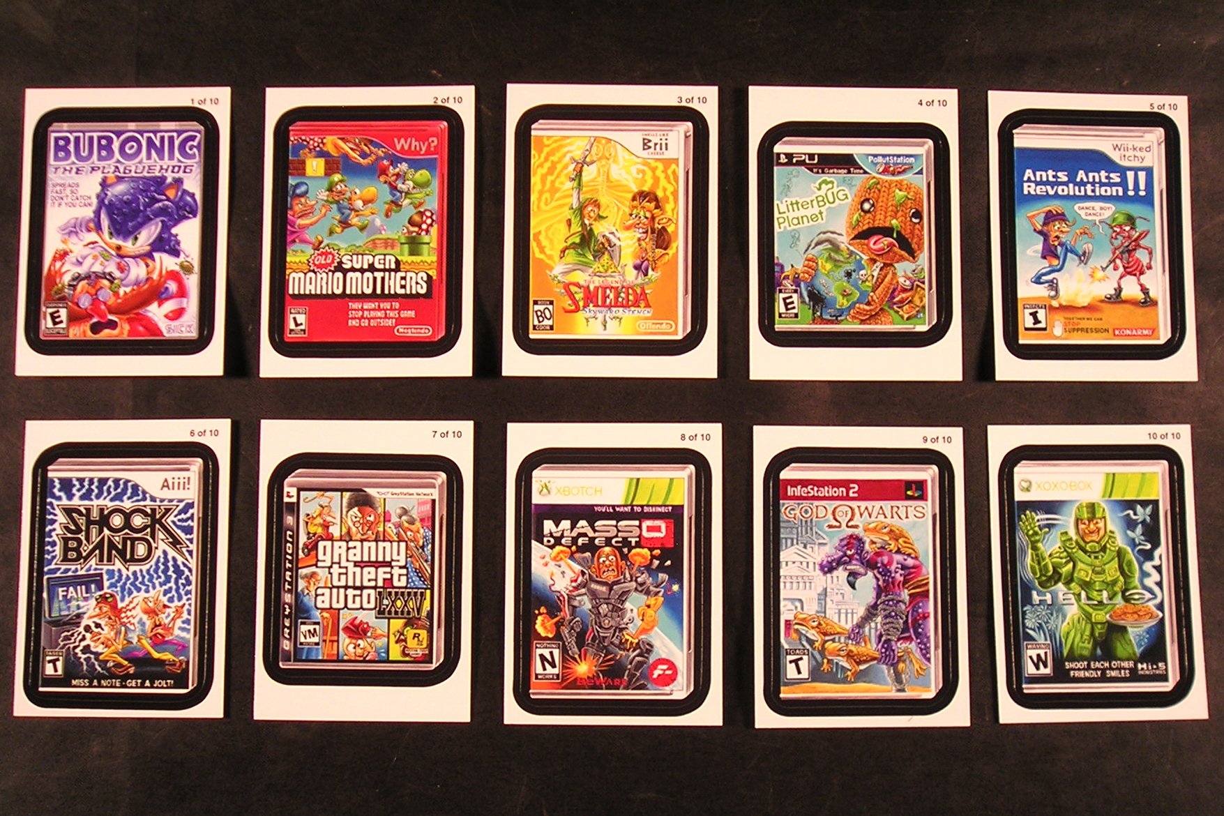 Amazon.co.jp: 2012 Topps Wacky Packagesシリーズ9 Completeセットof