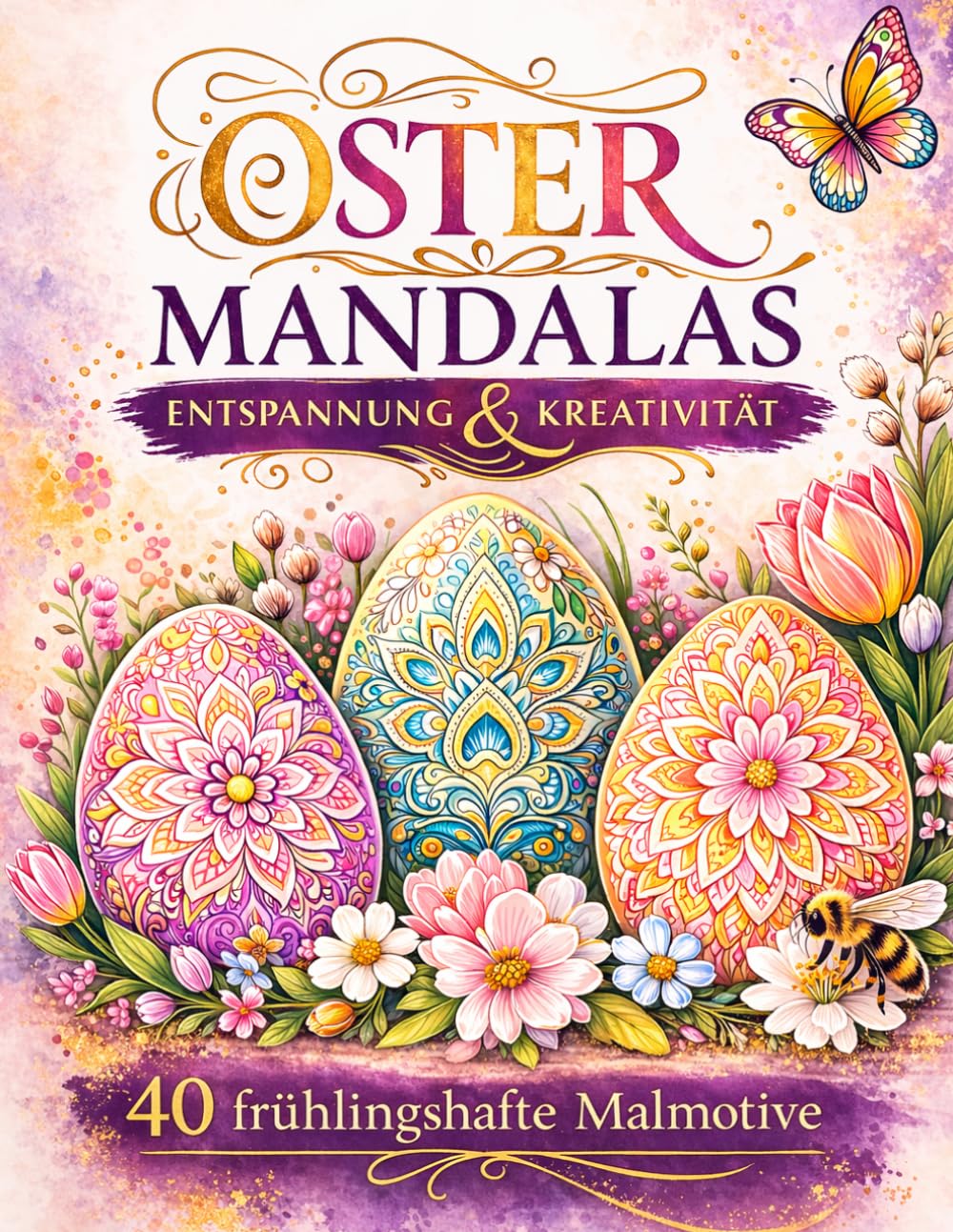 Oster Mandalas Entspannung und Kreativität: 40 frühlingshafte Malmotive