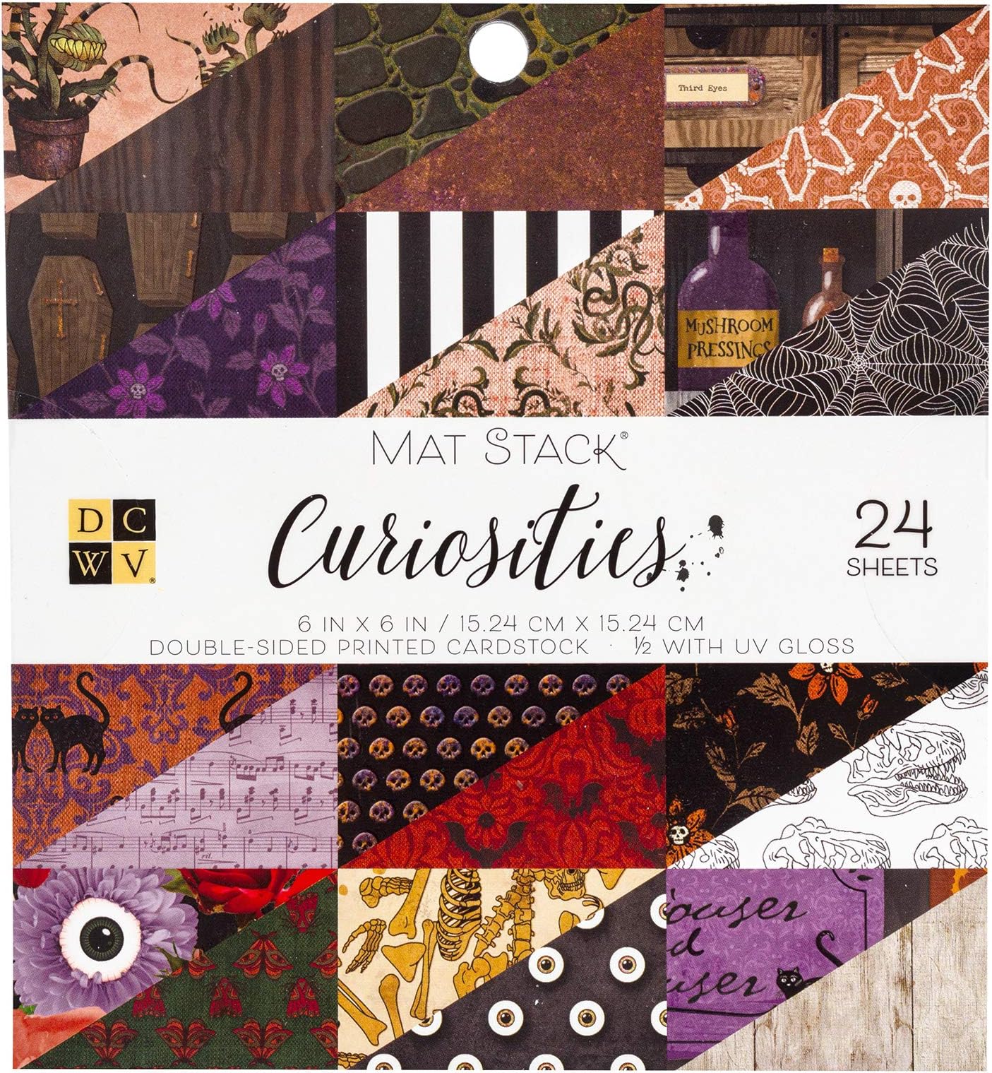 DCWV Curiosities Cardstock, Multi