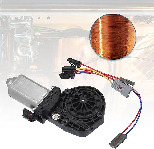 Miniatura 6 de ACROPIX Motor de elevación de elevalunas eléctrico delantero derecho para Ford F-150 - Paquete de 4 negro