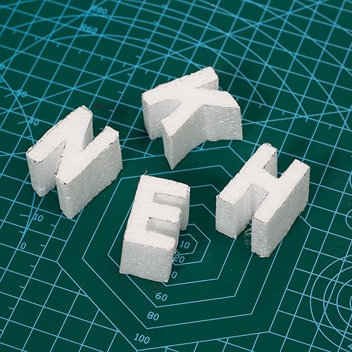 Vista 12 de Crafare Bloques cuadrados de espuma de 4 x 4 x 4 pulgadas, paquete de 6 cubos de espuma de poliestireno para manualidades, artes, proyectos