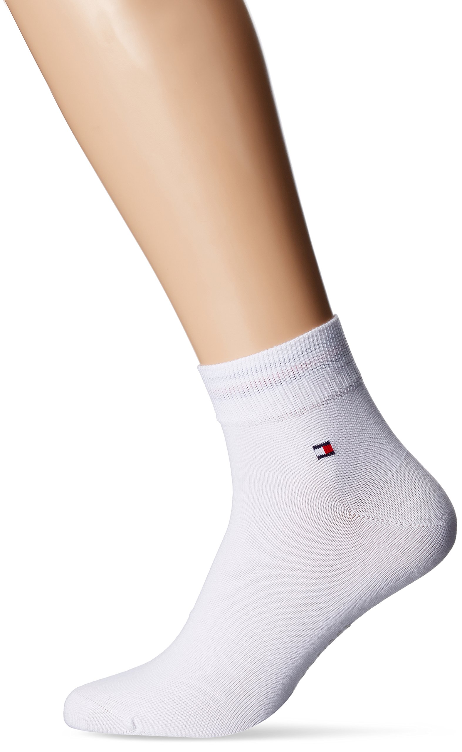 Tommy Hilfiger - Men's Socks - Quarter (2-Pack) - White - 47/49