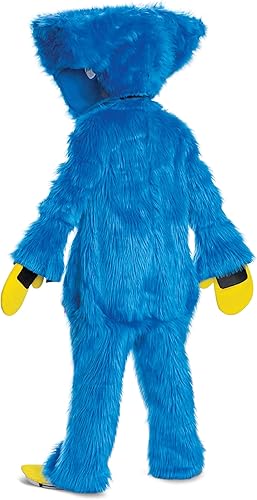 Miniatura 2 de Huggy Wuggy Costume, Official Poppy Playtime Deluxe Kids Costume with Headpiece