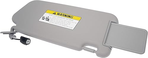 Miniatura 4 de Dorman 74207 - Parasol para el lado del conductor compatible con modelos seleccionados de Hyundai, color gris