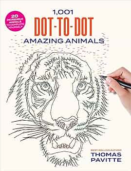 Amazon.com: 1,001 Dot-to-Dot Amazing Animals: 9781645177661