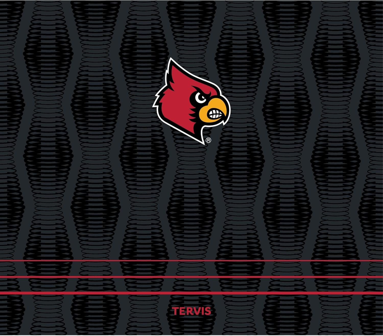 Tervis Venture Water Bottle Louisville Cardinals - Full Speed Triple Insulated Tumbler Travel Cup Keeps Drinks Cold & Hot, 36oz, Stainless Steel - Image 2