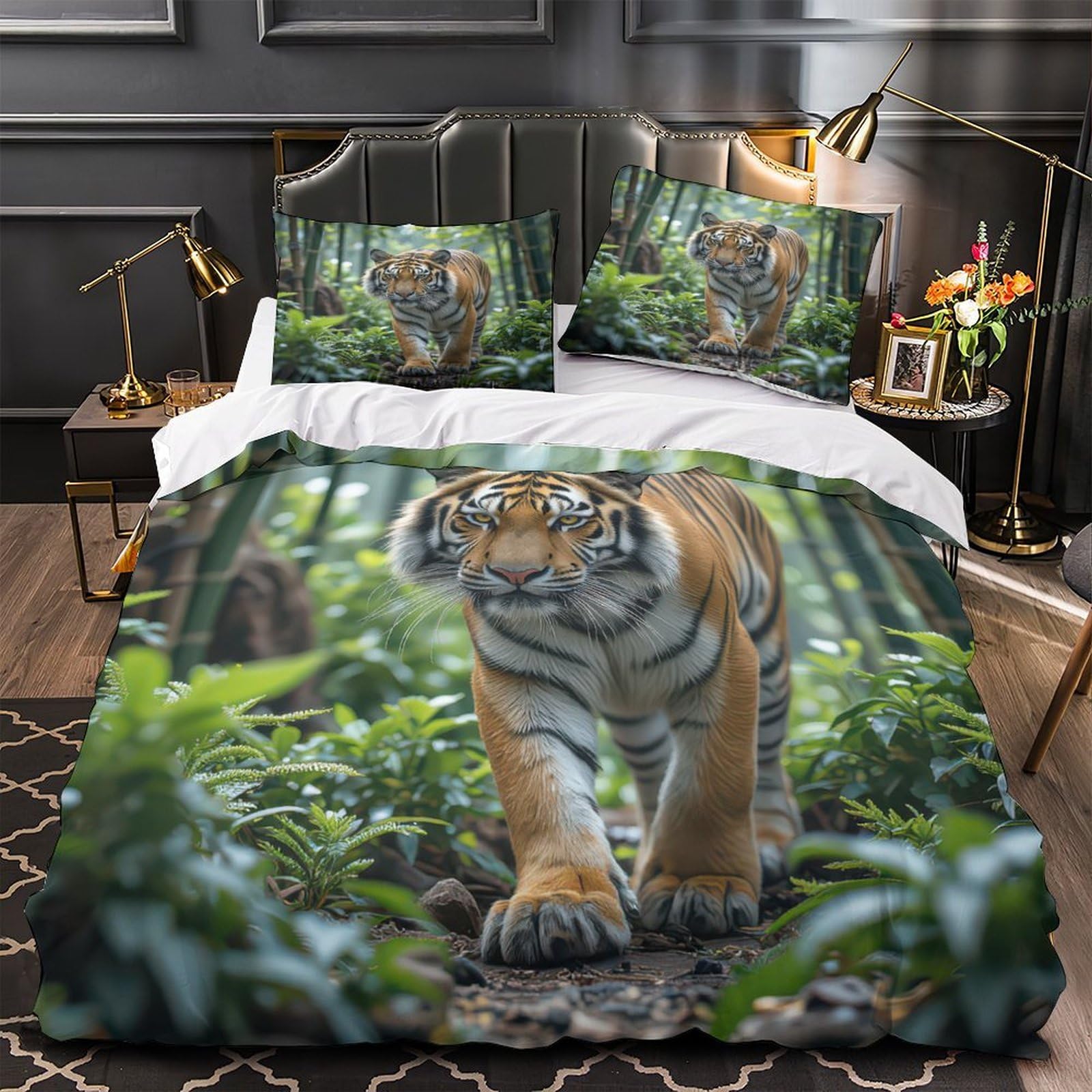 Housse de couette 260x220cm imprimé 3D au fini premium