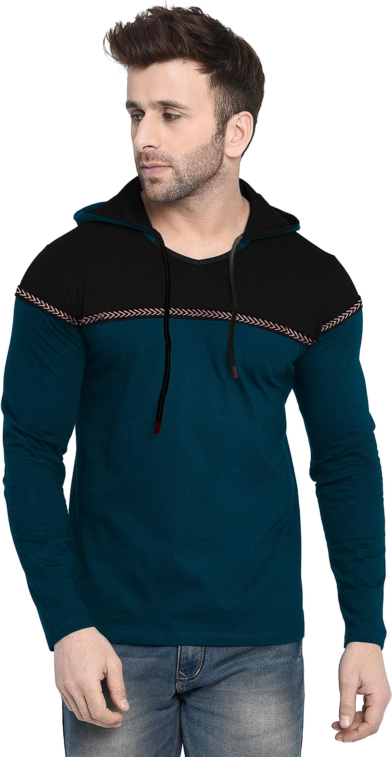 Men's Regular Hooded Neck T-Shirt