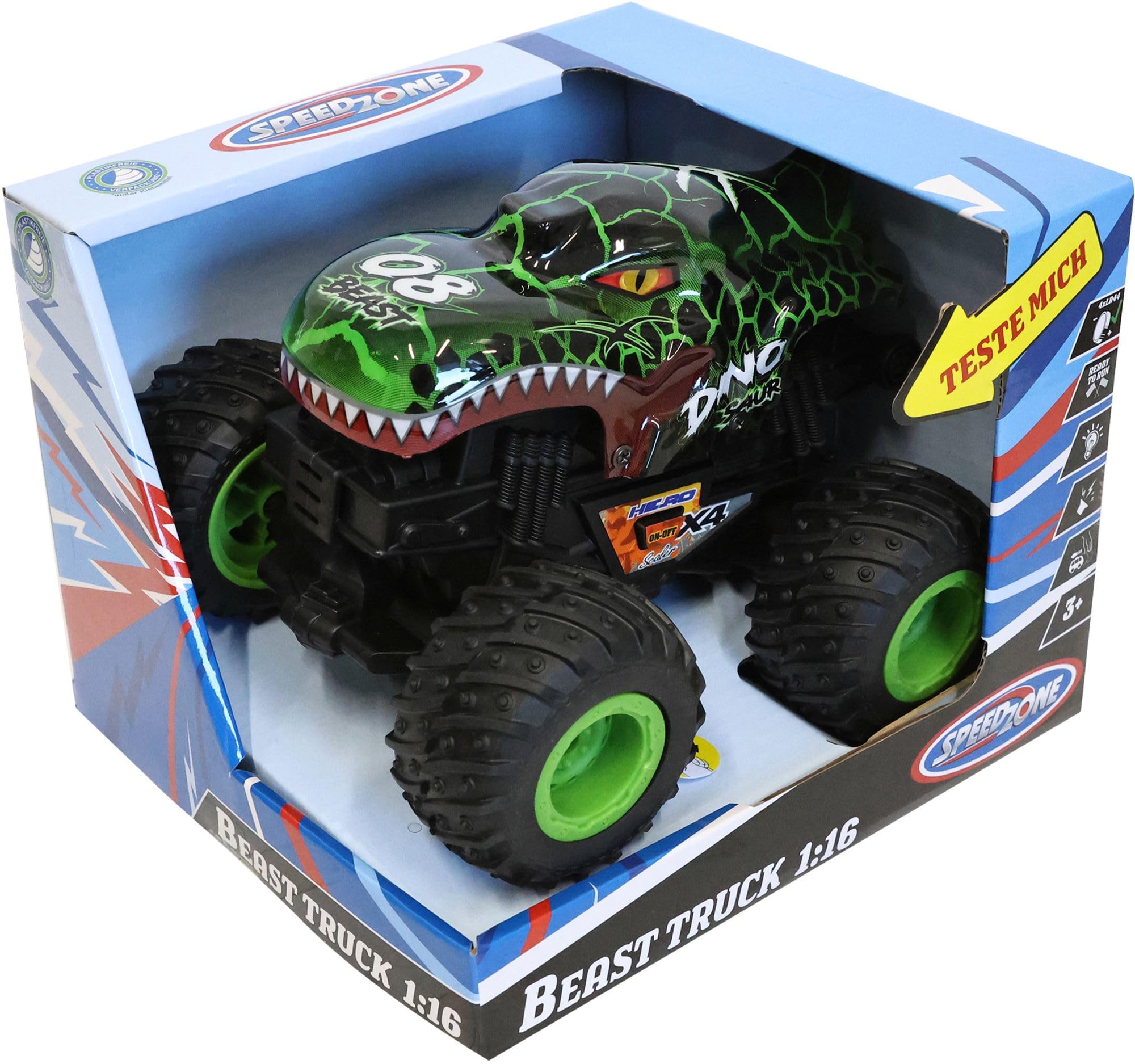 Vedes Speedzone D/C Beast Truck, Light & Sound, Friction