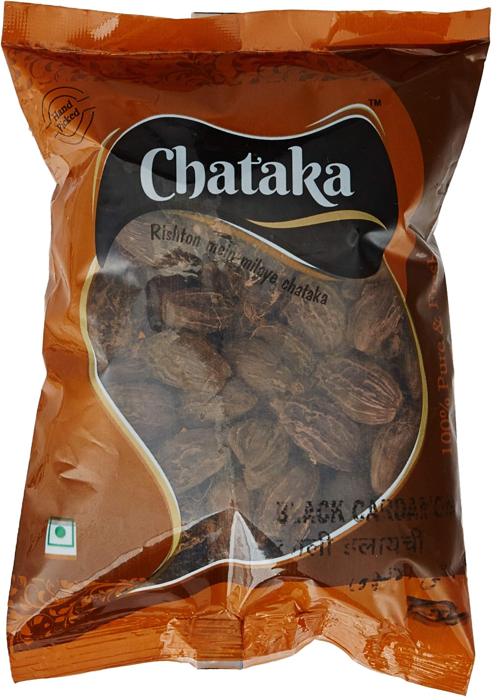 Chataka Black Cardamom, 100G