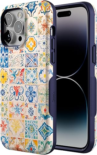 Vista 1046 de Casely - Funda para iPhone 14 Pro Max, Viva La Vida, Frida Kahlo Floral Collage, compatible con MagSafe 10 Frida Kahlo Viva La Vida Collage