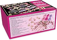 Vista 2 de Make It Real Glamour - Juego de joyas y pulsera de la amistad con cuentas, cadenas y dijes para niñas y adolescentes, a partir de 8 años