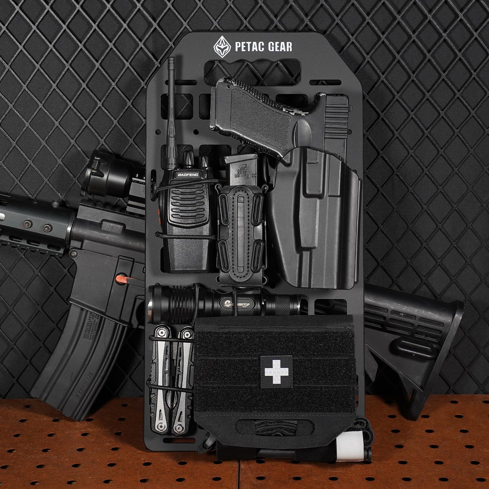 Amazon.com: PETAC GEAR Rigid Insert MOLLE Panel Portable Gear