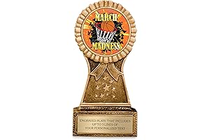 2024 Custom March Madness Trophy for the Winning Bracket
