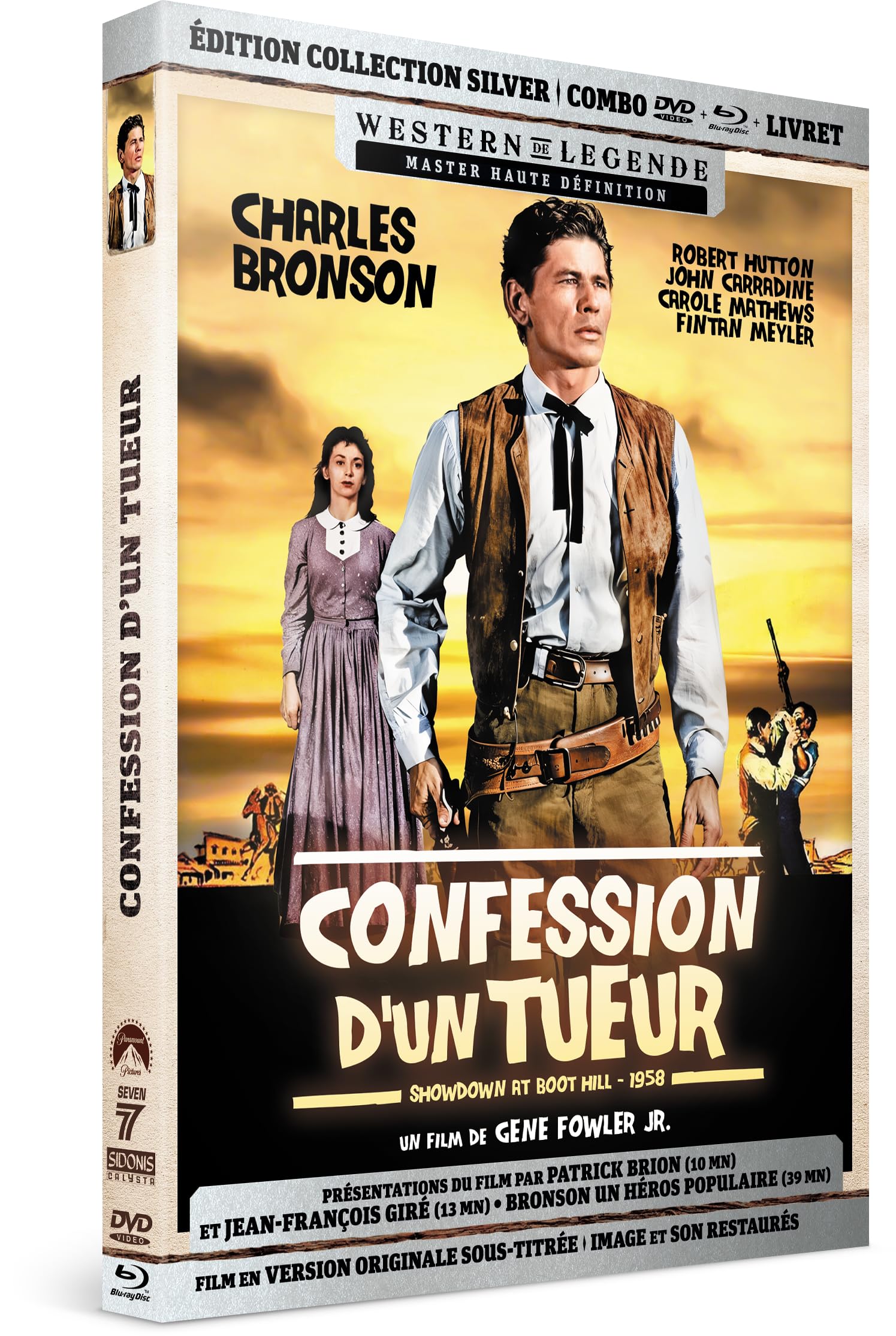 Confession d'un tueur [Édition Collection Silver Blu-ray + DVD + Livre]