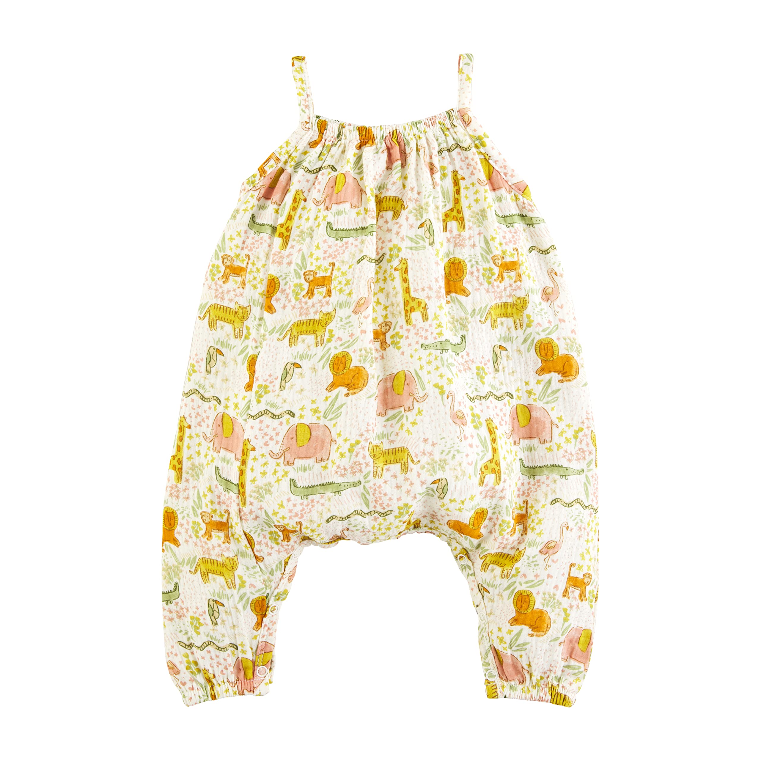 Mud Pie Baby Boys Longall, Jungle, 3-6M