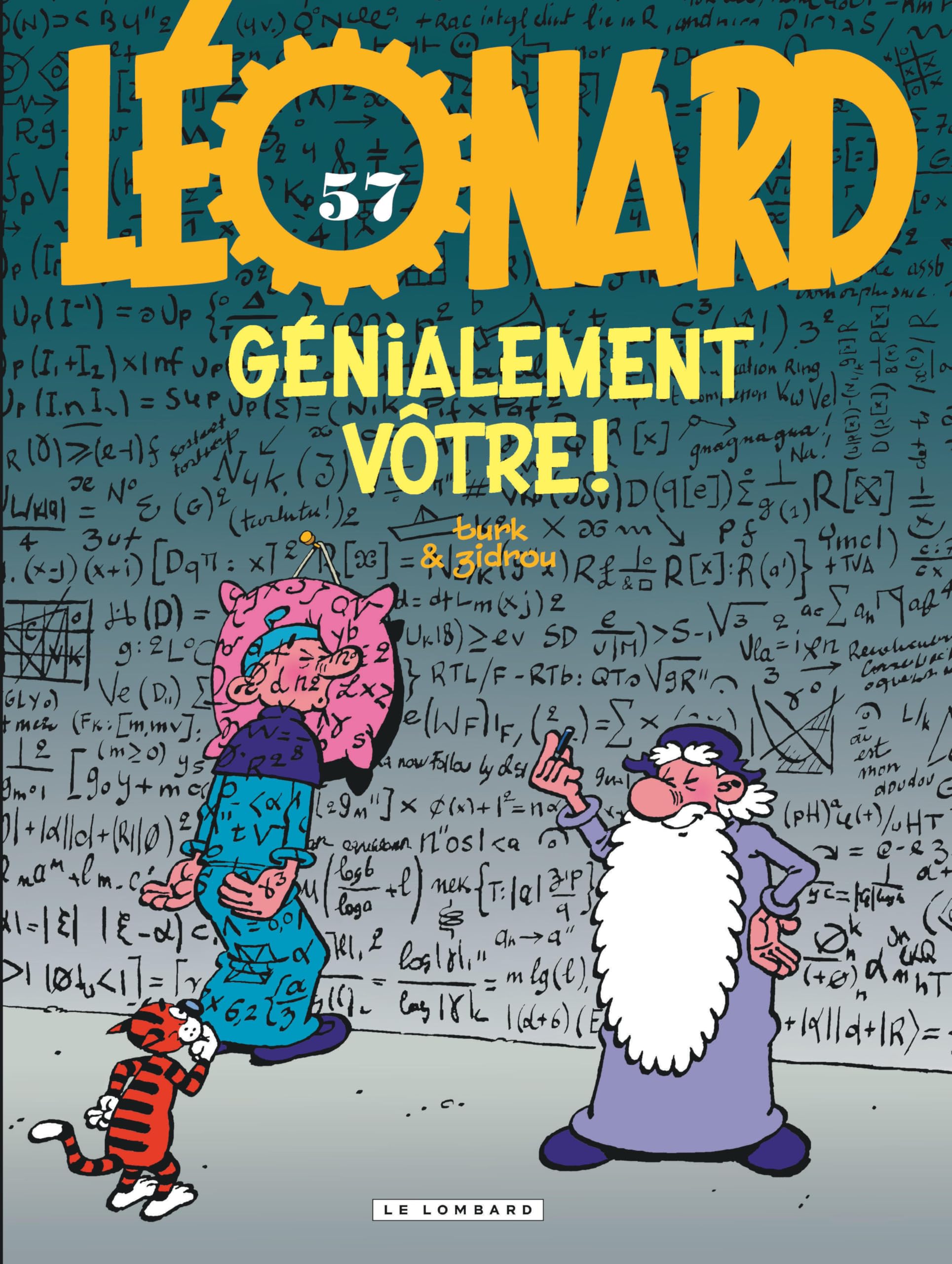 Léonard - Tome 57 - Génialement vôtre -  Turk - Le Lombard Eds - cartonné - Bande dessinée jeunesse