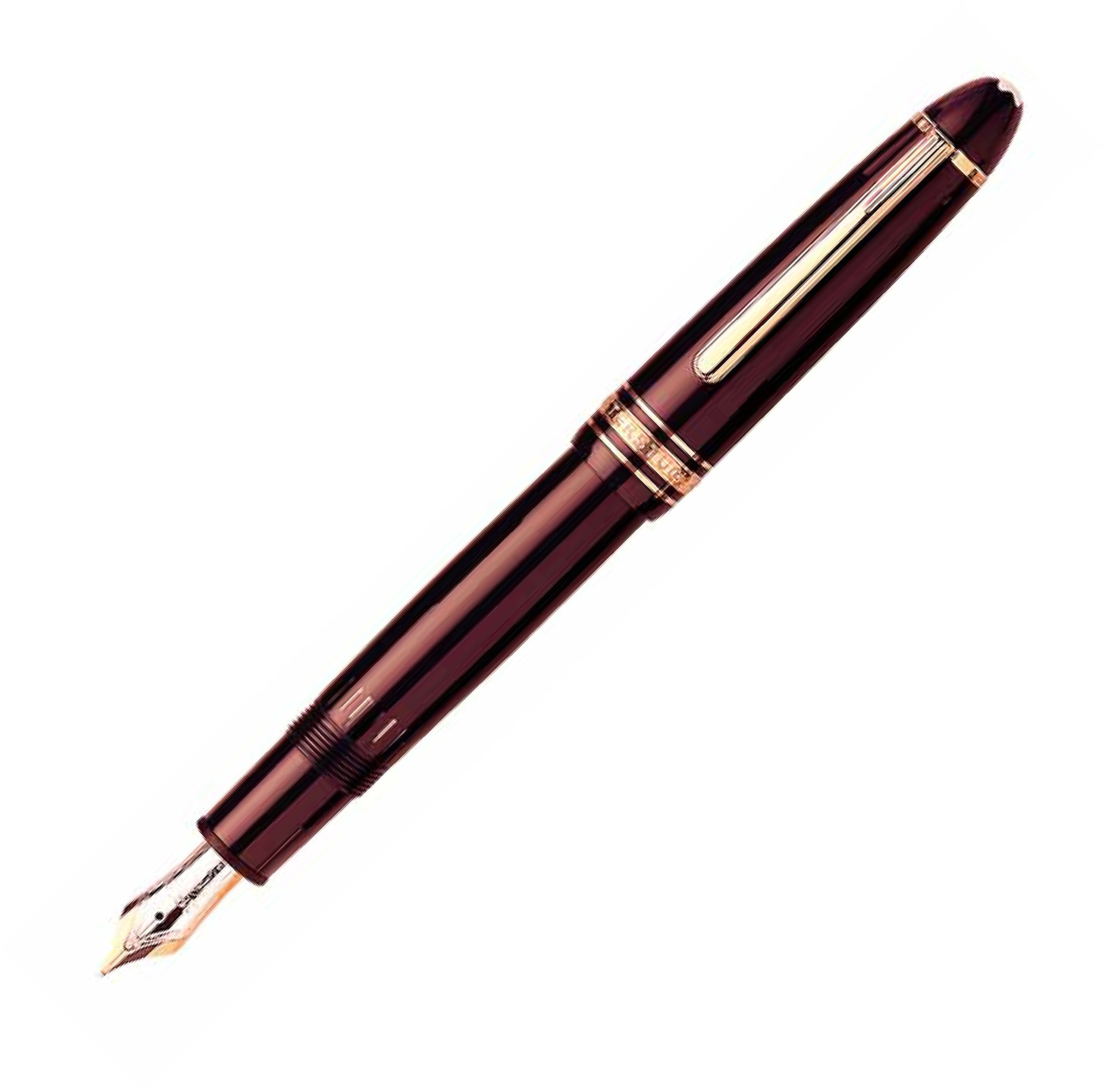 Montblanc Fountain pen Meisterstück collection LeGrand, Bordeaux