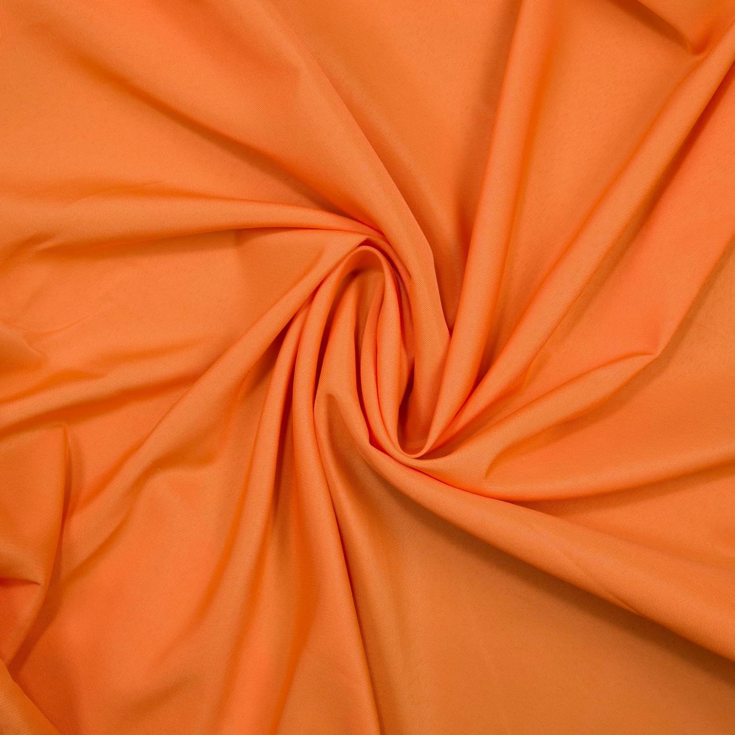 100% Cotton Lightweight Tablecloth for Kitchen and Home Table Round Easy Care Washable Tablecloth Decorative Tablecloth (120-Inch Round, Orange)- Machine Washable.