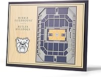 Vista 55 de YouTheFan NCAA Oklahoma Sooners - Arte de pared 3D de 5 capas con vista al estadio, Gaylord Family Oklahoma Memorial Stadium, 13.00 x 17.00 pulgadas