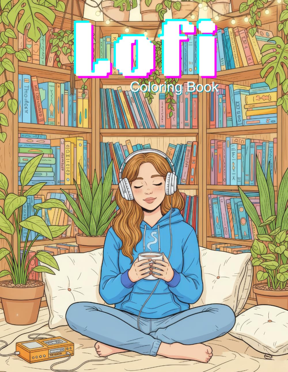 LoFi Coloring Book for Adults and Teens: Cozy Aesthetic Coloring Pages of Relaxing Scenes, Chill Vibes, Mindful Art, and Creative Outlines to Inspire Calm, Focus, and Stress Relief